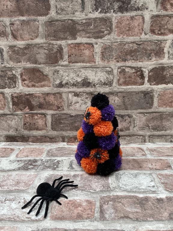 Small Halloween Tree Orange