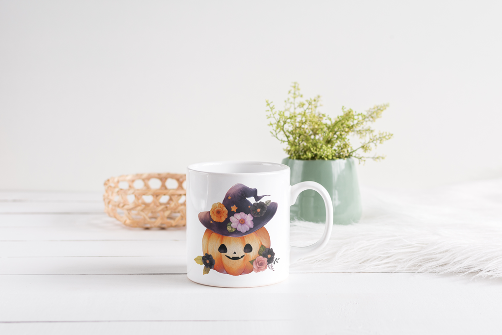 Halloween Pumpkin Mug