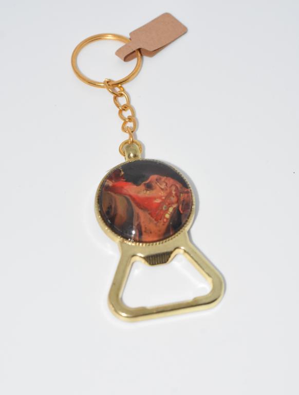 Striking Bottle Opener Keyring