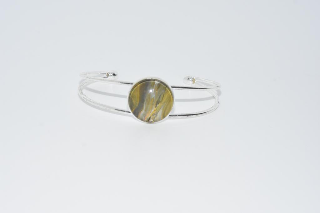Sandy Contours Twin Bar Bracelet