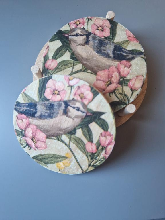 Floral and Bird Design