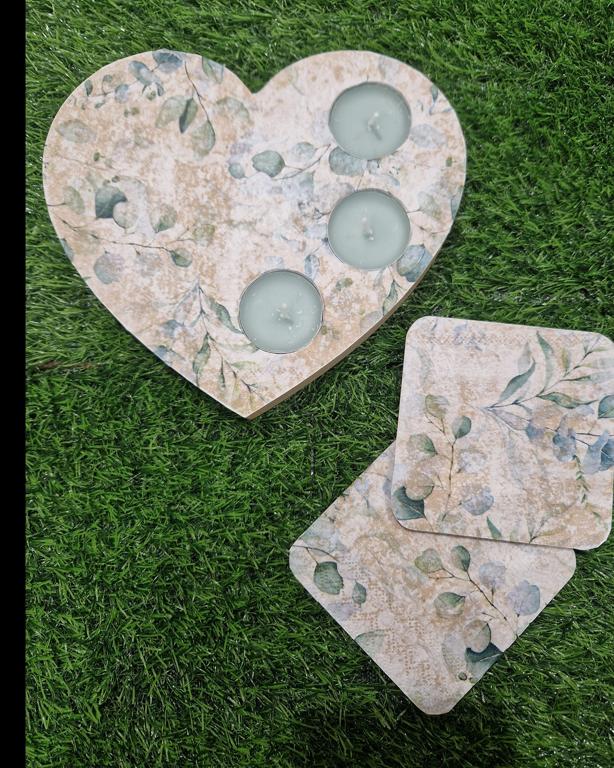 Eucalyptus set- White and green