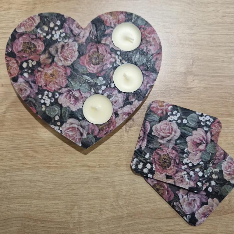Floral Design- Black
