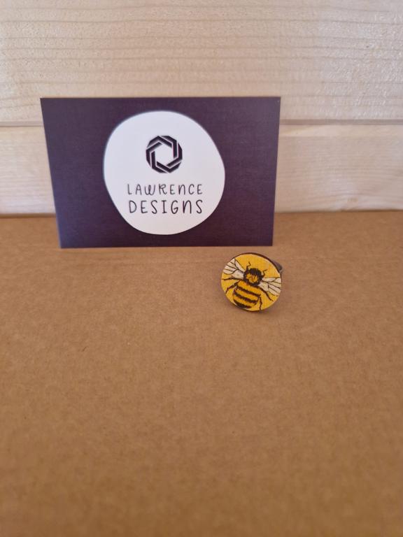 Yellow Bumblebee Ring