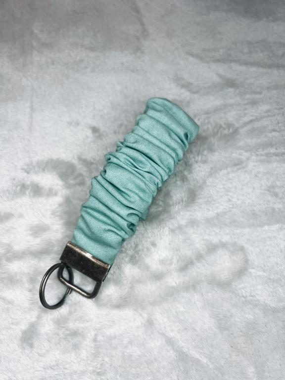 Sage Scrunchie Keyring